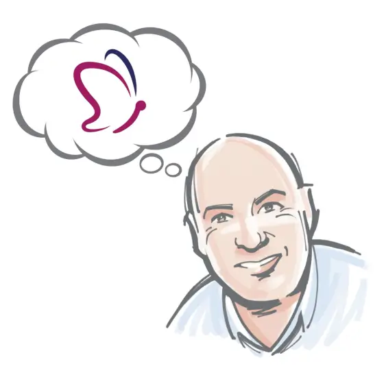 Cartoon of Andrew Thirkill