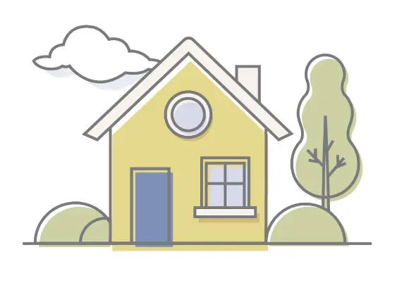 Yellow house